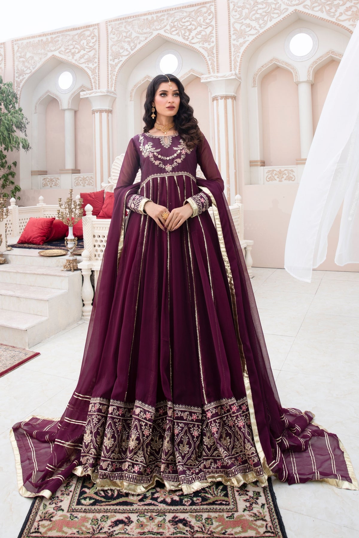 Hania & Umaimaz | Festive Collection | Jamni -  Hania & Umaima  - Original Designer Dress - House of Maryam