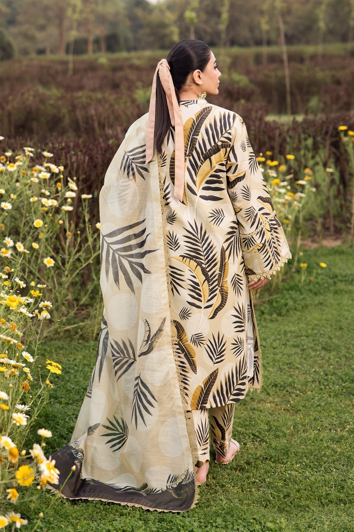 Alizeh | Sheen Lawn Prints 24 | DAFFODIL -  Alizeh Casuals - Original Designer Dress - House of Maryam
