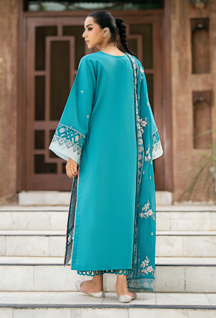 Humdum | Selin Lawn 25 | Selin - D01 -  Humdum Ladies Clothes -  House of Maryam