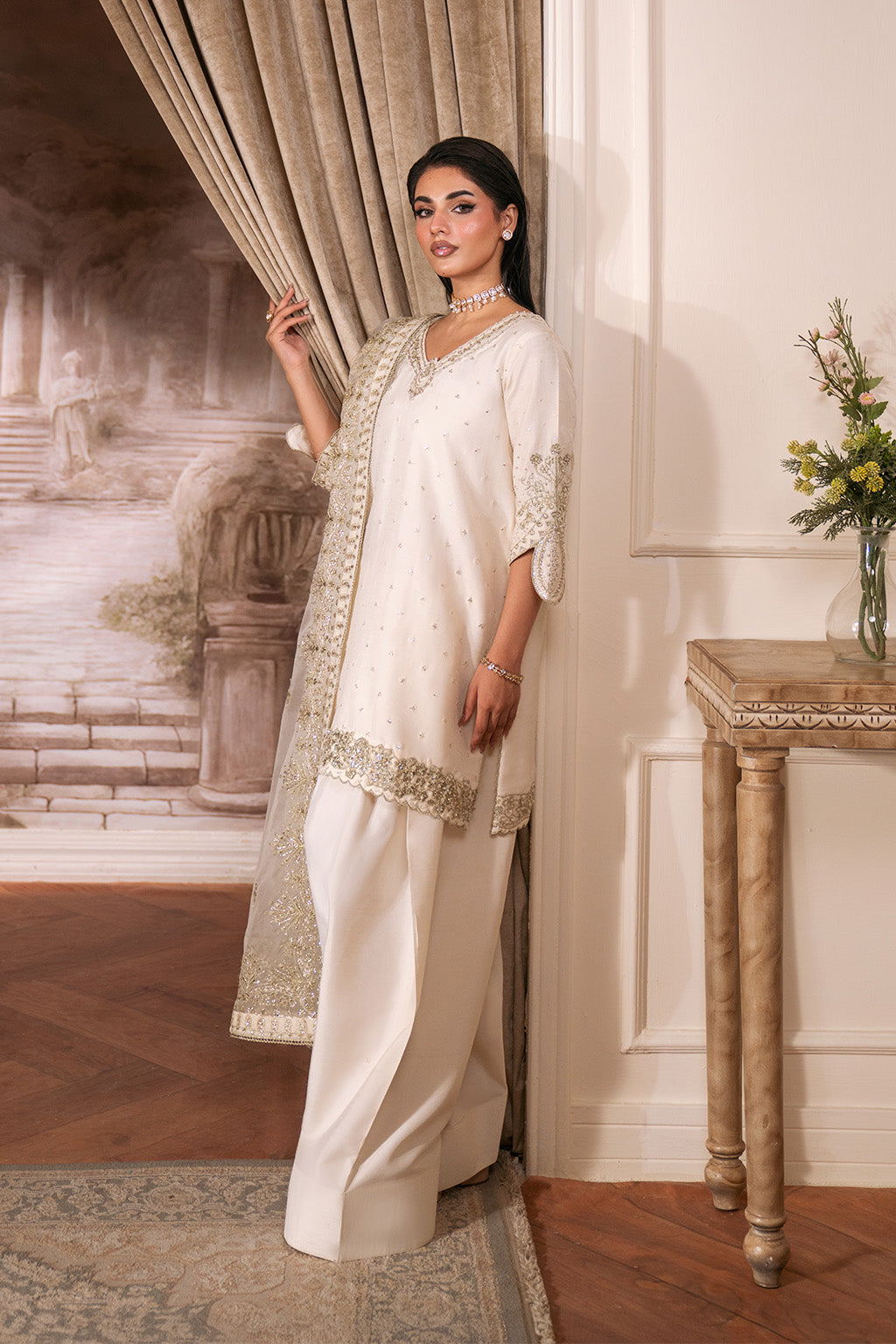 Neeshay | Luxe Pret | Ivoria -  Neeshay Ladies Clothes - Original Designer Dress - House of Maryam