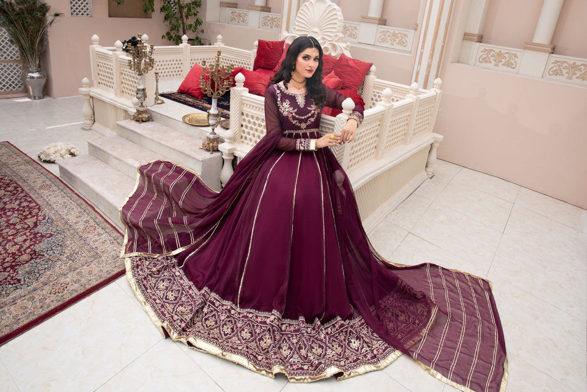 Hania & Umaimaz | Festive Collection | Jamni -  Hania & Umaima  - Original Designer Dress - House of Maryam
