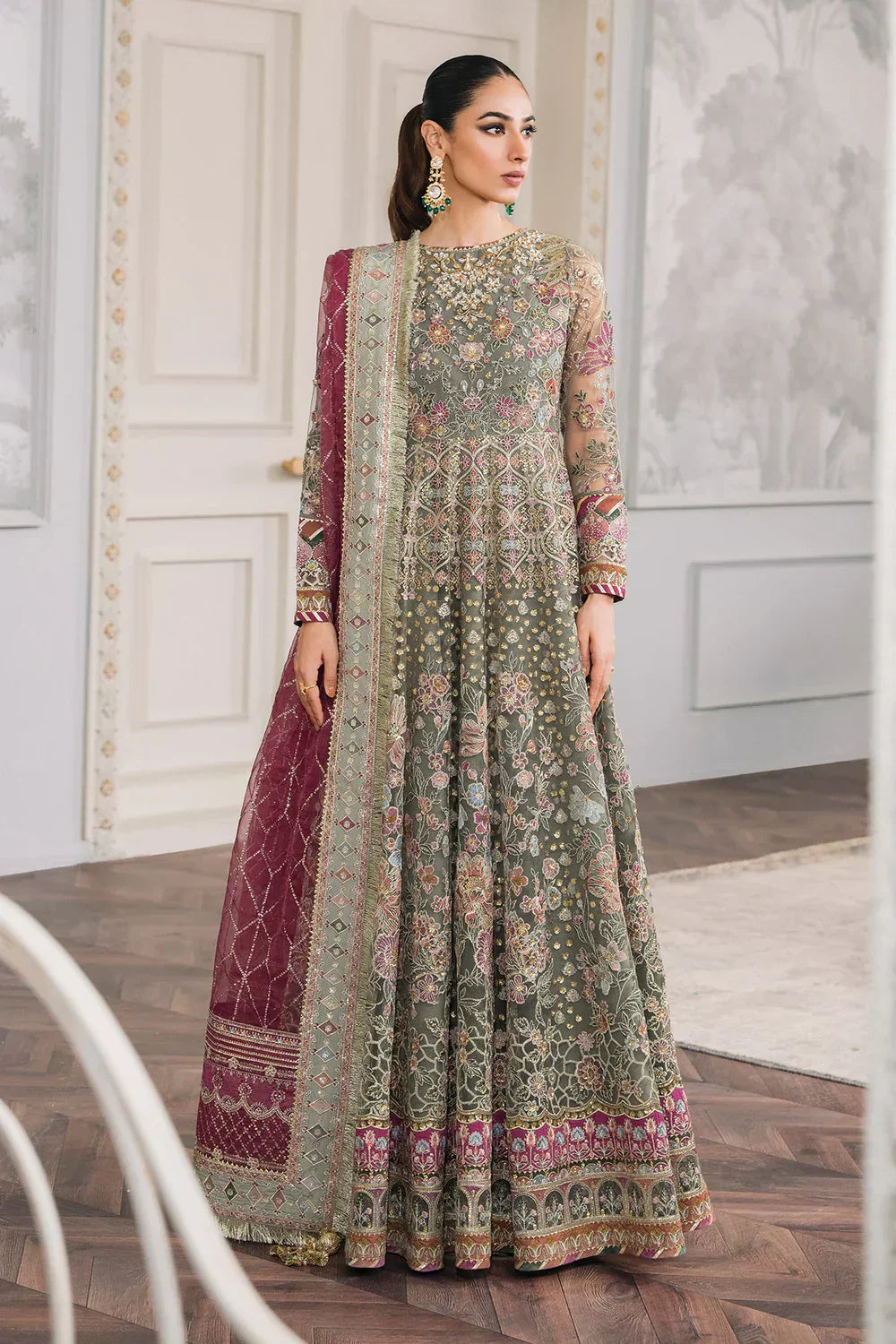 Baroque | Chantelle Embroidered Collection 2024 | CH12-02 -  Baroque Formal - Original Designer Dress - House of Maryam
