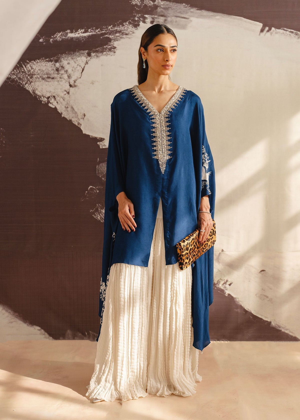 Mahgul | Eye of Cemal | Bejewelled Ocean -  Mahgul Ladies Clothes - Original Designer Dress - House of Maryam