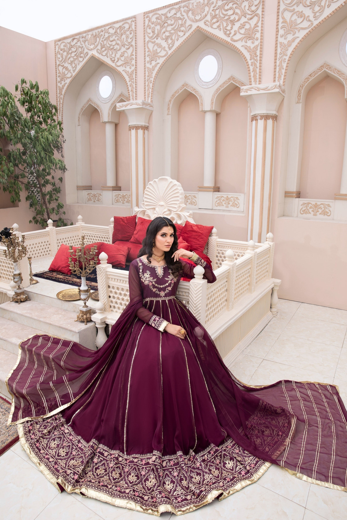 Hania & Umaimaz | Festive Collection | Jamni -  Hania & Umaima  - Original Designer Dress - House of Maryam