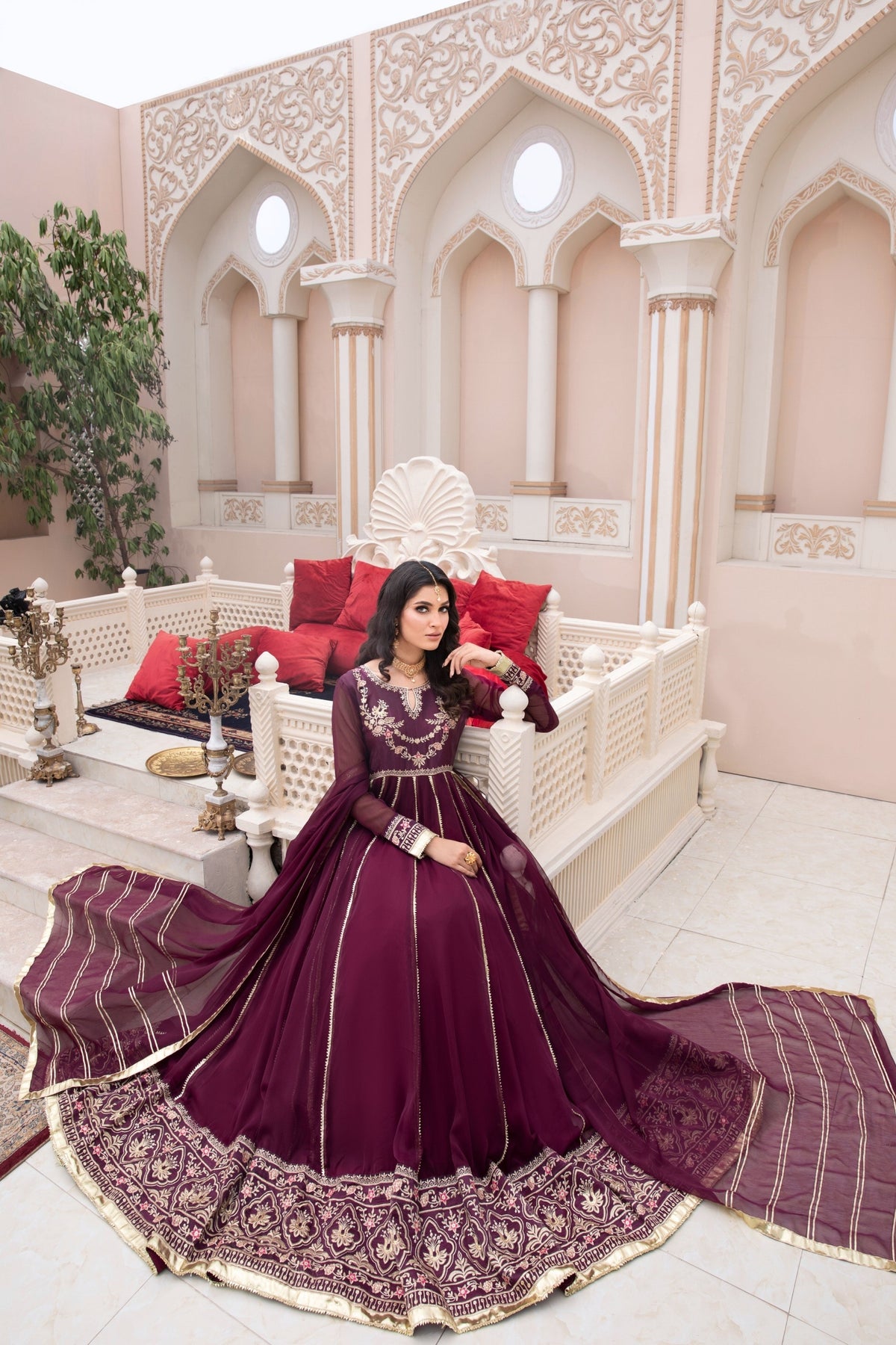 Hania & Umaimaz | Festive Collection | Jamni -  Hania & Umaima  - Original Designer Dress - House of Maryam