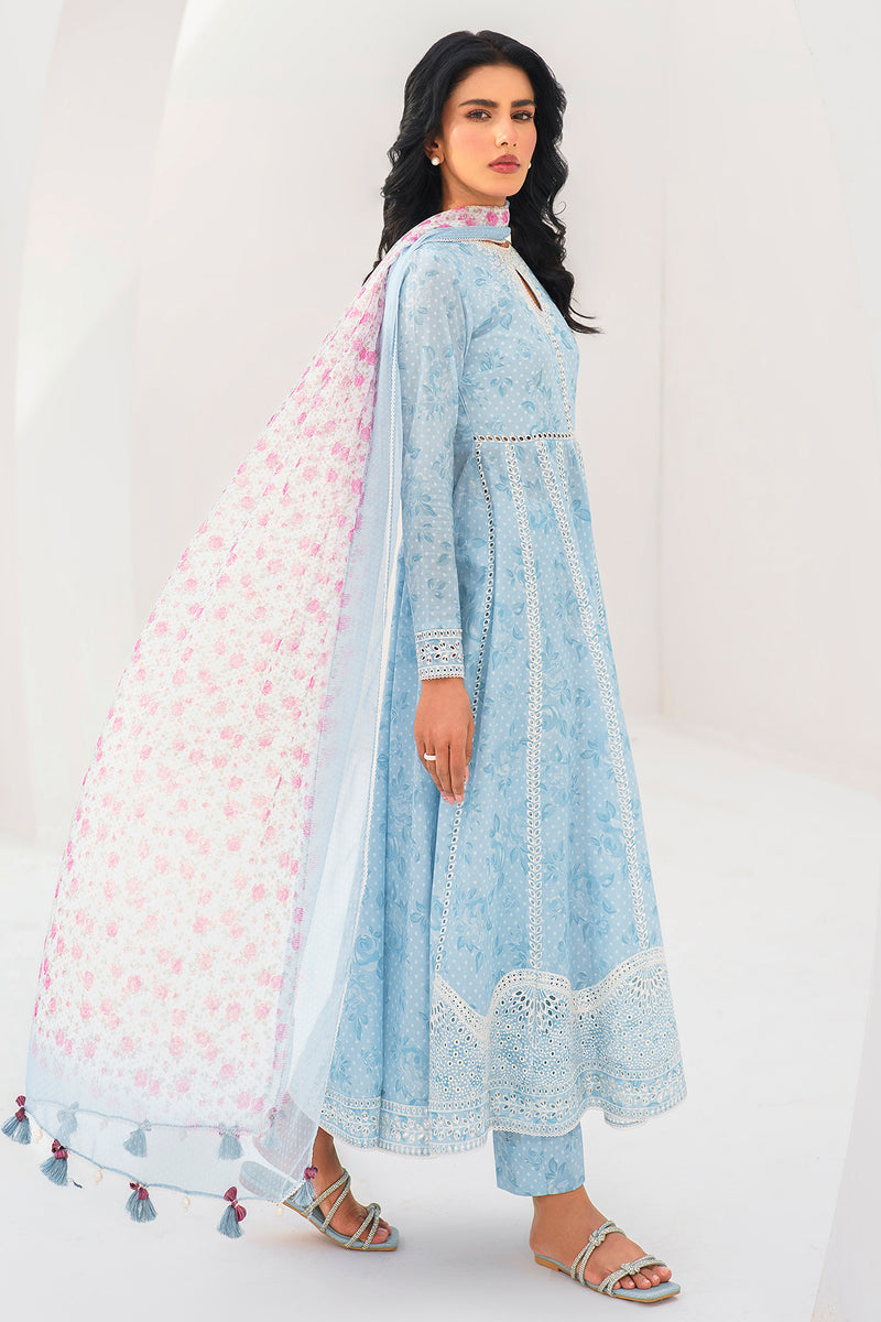 Jazmin | Summer Lawn 25 | USE-9106 -  Jazmin Ladies Clothes -  House of Maryam