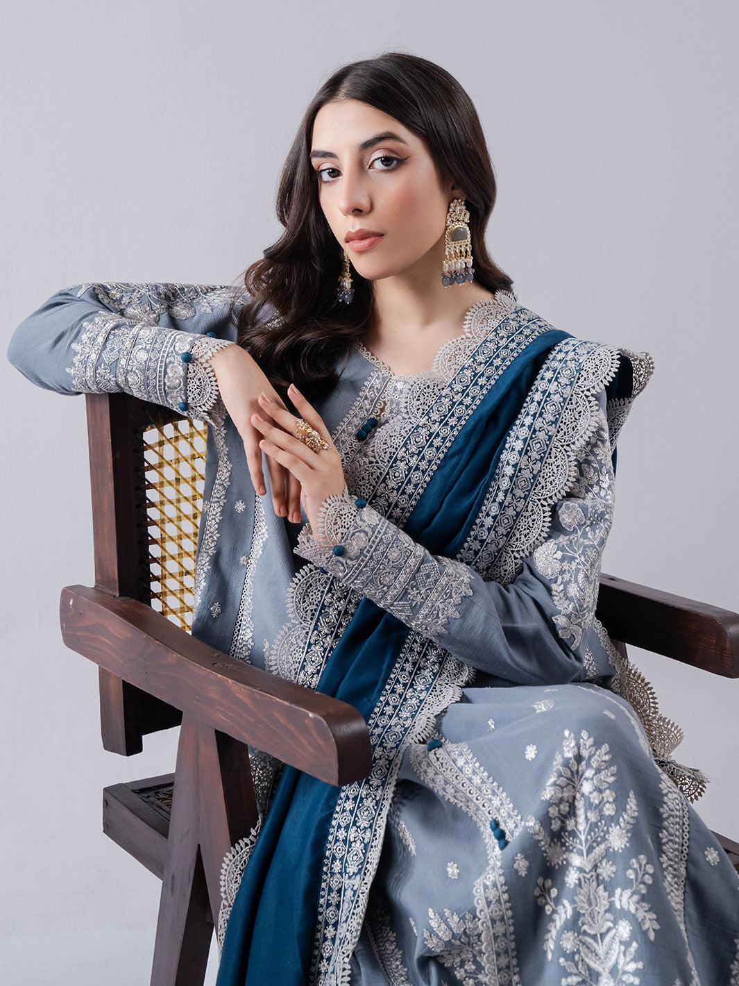 Faiza Faisal | Winter Edit 2024 | ELAAF -  Faiza Faisal Ladies Clothes - Original Designer Dress - House of Maryam