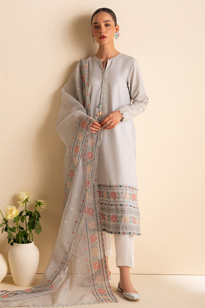 Cross Stitch | Exclusive Pret | Pearl Blue-2 Piece (Shirt & Dupatta)