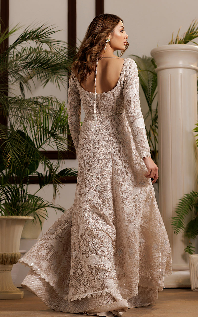 Threads and Motifs | Formal Dresses 25 | Net Embroidered Dress -  Threads and Motifs Ladies Clothes - Original Designer Dress - House of Maryam
