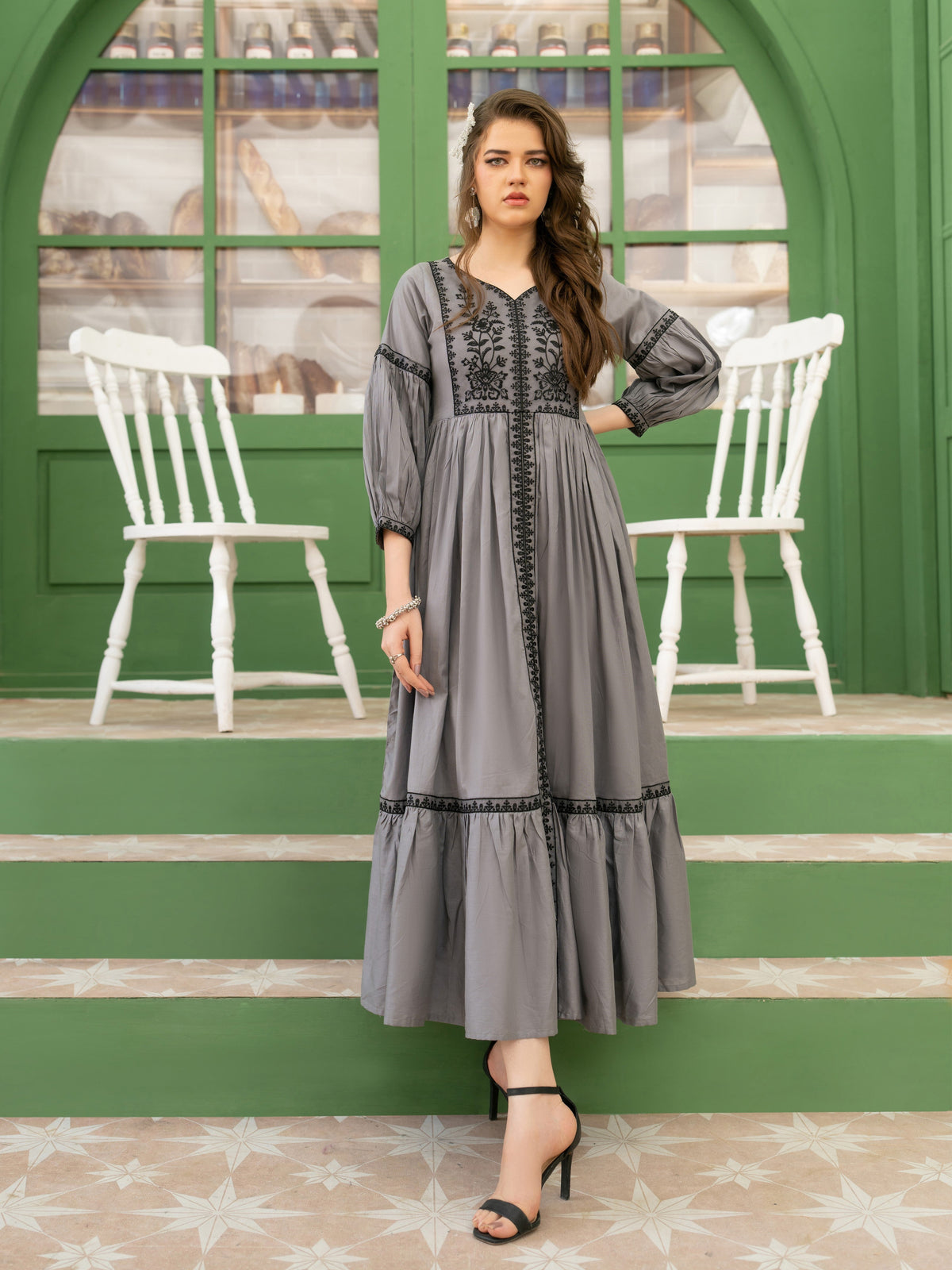 Hania & Umaimaz | Festive Collection | Emma -  Hania & Umaima  - Original Designer Dress - House of Maryam