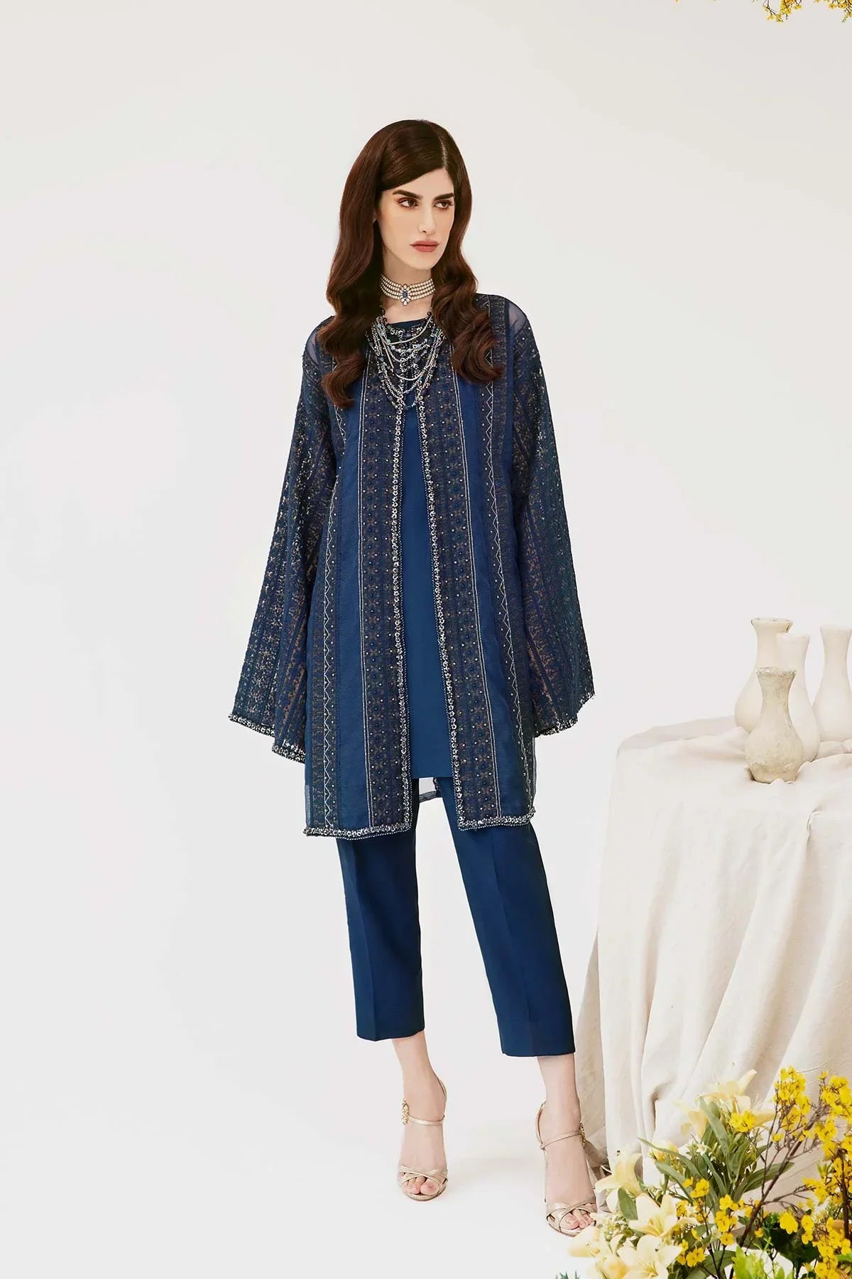 Mina Kashif | Ala Mode Luxury Formals 23 | Maya -  Mina Kashif Luxury - Original Designer Dress - House of Maryam