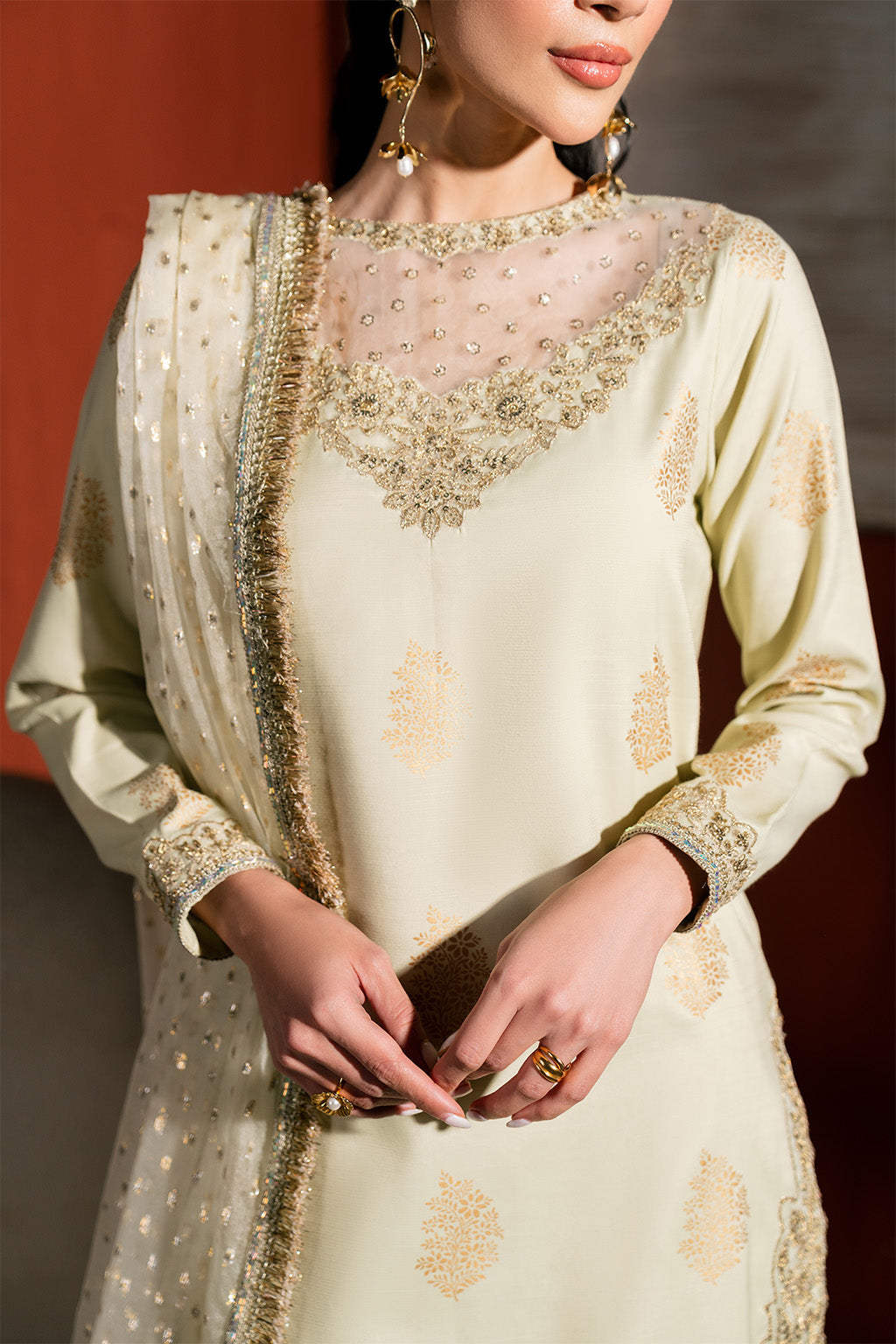 Neeshay | Raw Silk | RTW-RS-04 -  Neeshay Ladies Clothes - Original Designer Dress - House of Maryam