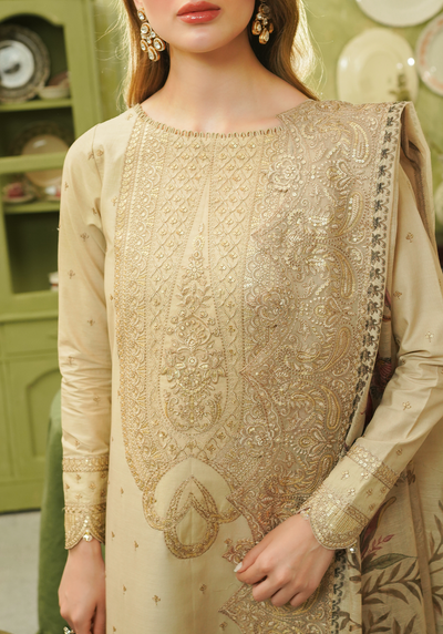 Zarqash | Tresor Luxury Lawn 24 | ZQT 0010 ALISA -  Zarqash Luxury - Original Designer Dress - House of Maryam
