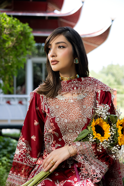 Raeesa Premium | Amani Lawn 26 | AM-004 ROSYN