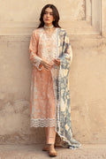Cross Stitch | Premium Lawn 24 | SUNSET FLORA by Designer Cross Stitch - House of Maryam - Pakistani Designer Ethnic Wear in {{ shop.shopifyCountryName }}