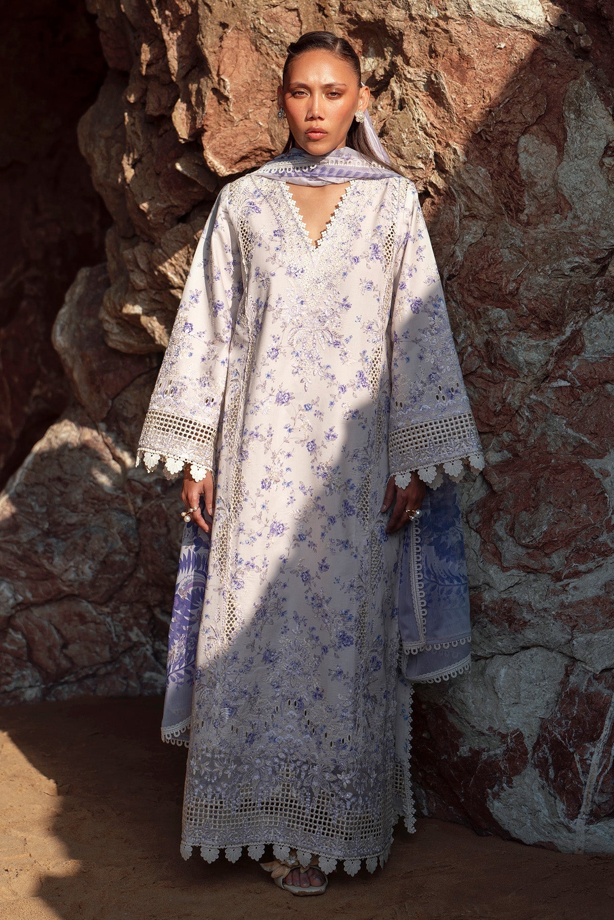 Afrozeh | Summer Together 25 | Zircon -  Afrozeh Ladies Clothes - Original Designer Dress - House of Maryam