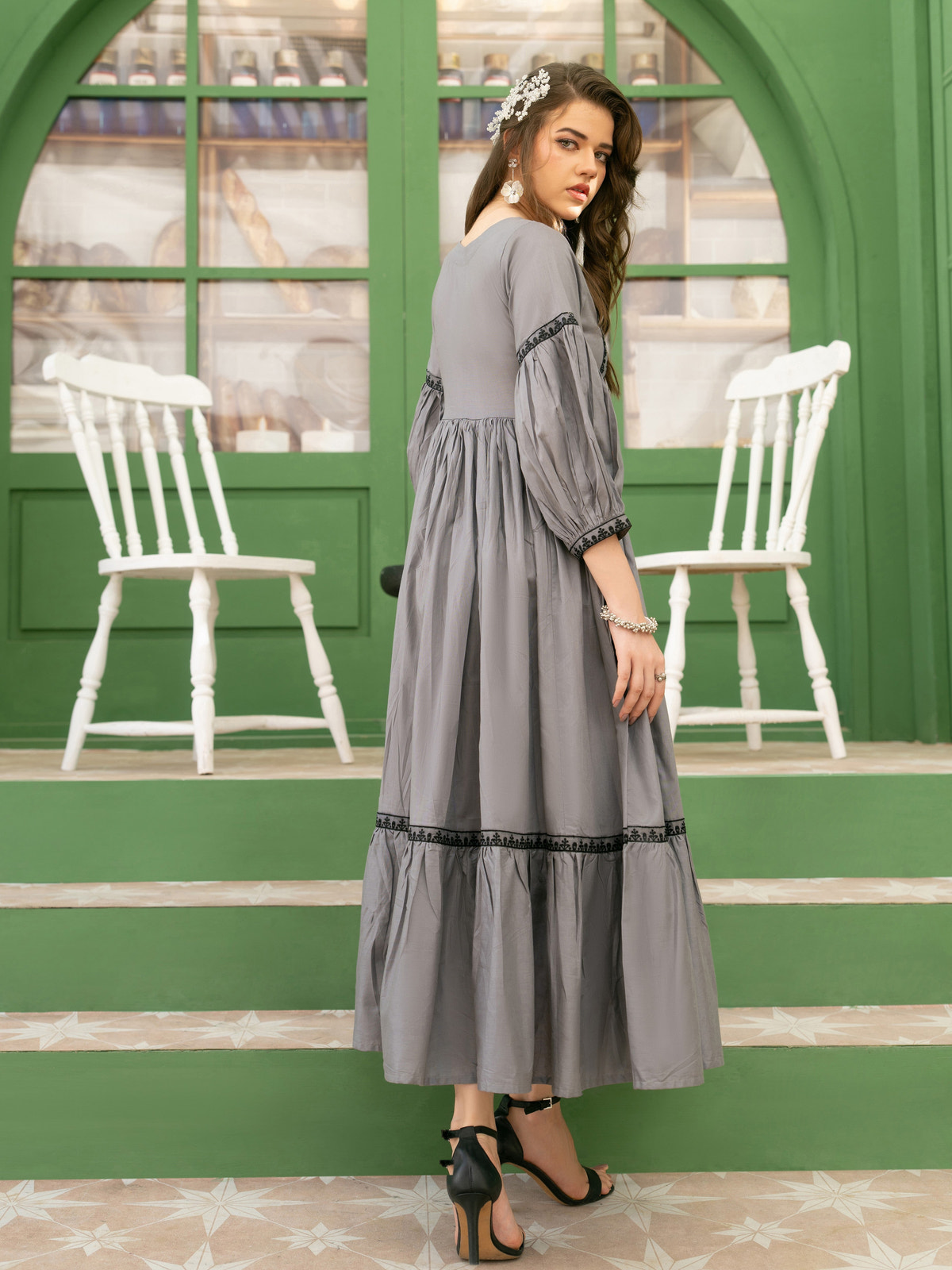 Hania & Umaimaz | Festive Collection | Emma -  Hania & Umaima  - Original Designer Dress - House of Maryam