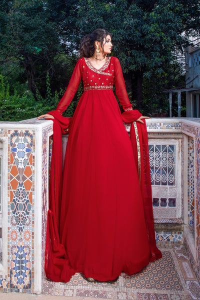 Hania & Umaimaz | Festive Collection | Mehroo -  Hania & Umaima  - Original Designer Dress - House of Maryam