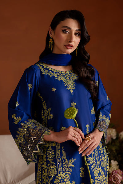 Batik | Aylin Festive Solids | Sole Blue -  Batik Ladies Clothes - Original Designer Dress - House of Maryam