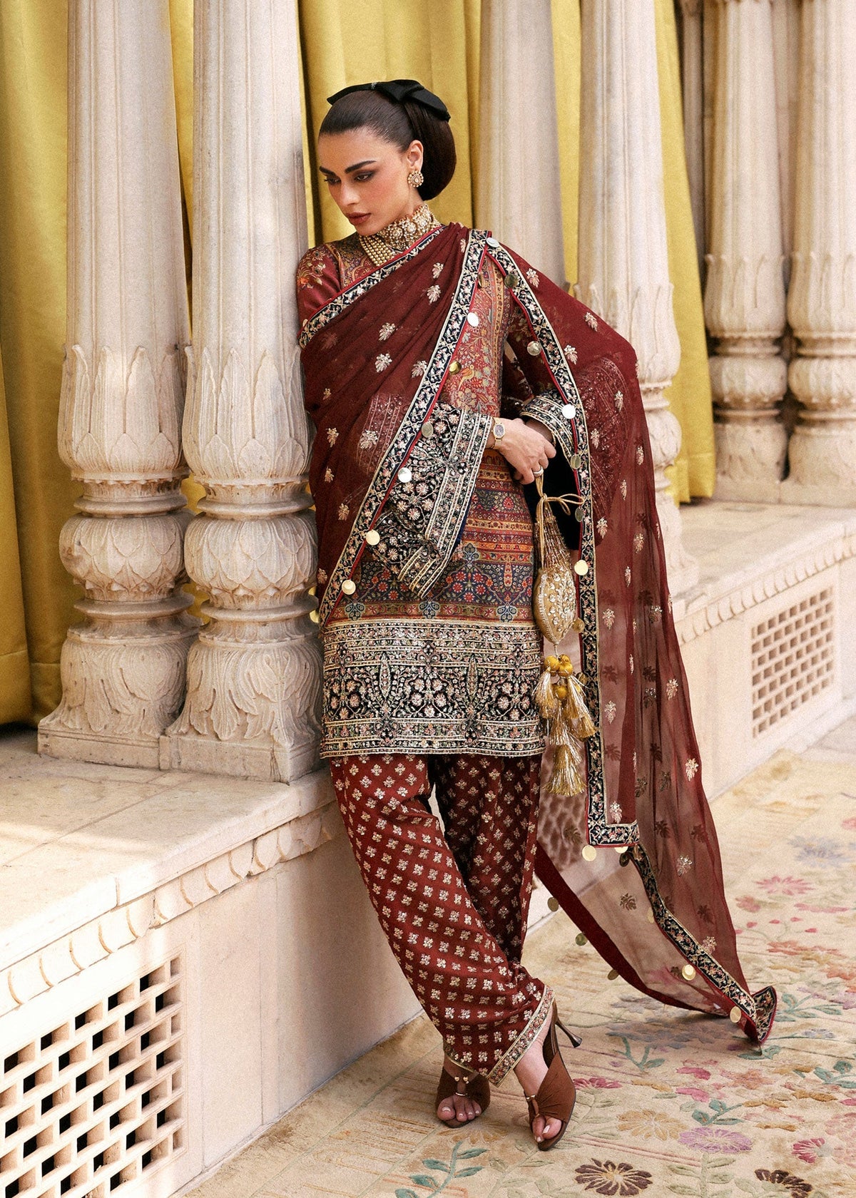 Hussain Rehar | Luxury Pret AW 25 | Brickelle, image 3