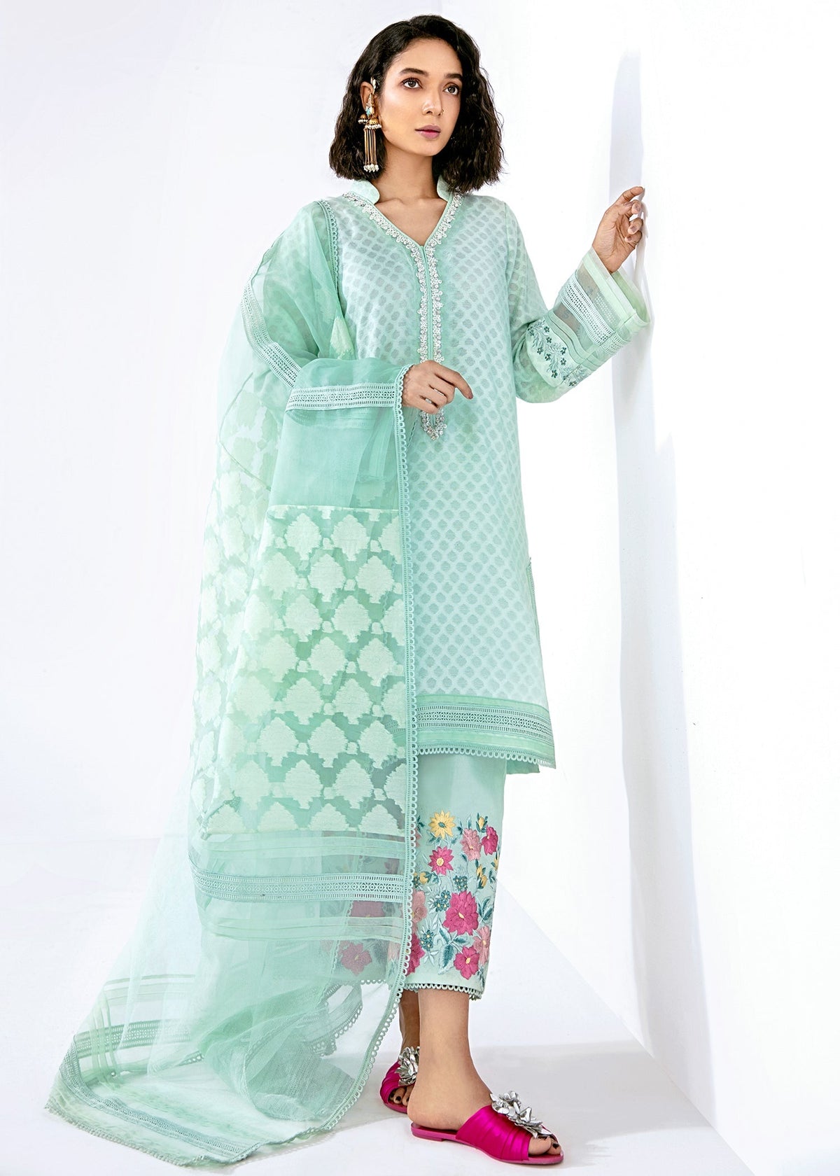 Saira Shakira | Luxury Pret | Garnet -  Saira Shakira Ladies Clothes - Original Designer Dress - House of Maryam