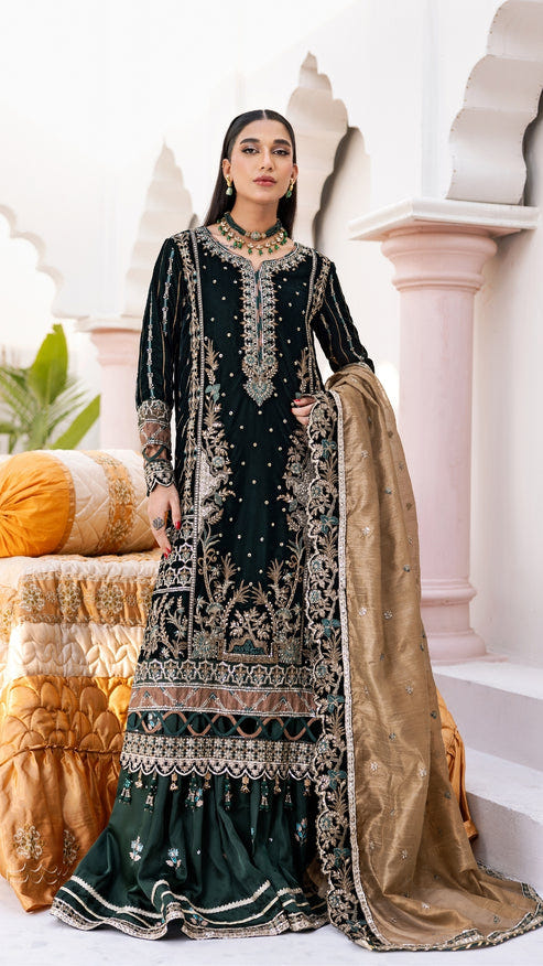 Zebtan | Andaz e Makhmal | ZAM-05 -  Zebtan Ladies Clothes - Original Designer Dress - House of Maryam