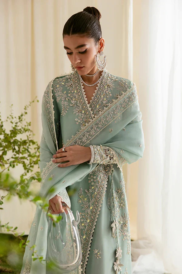 Suffuse | Freeshia Formals | Mint Angrakha, image 4