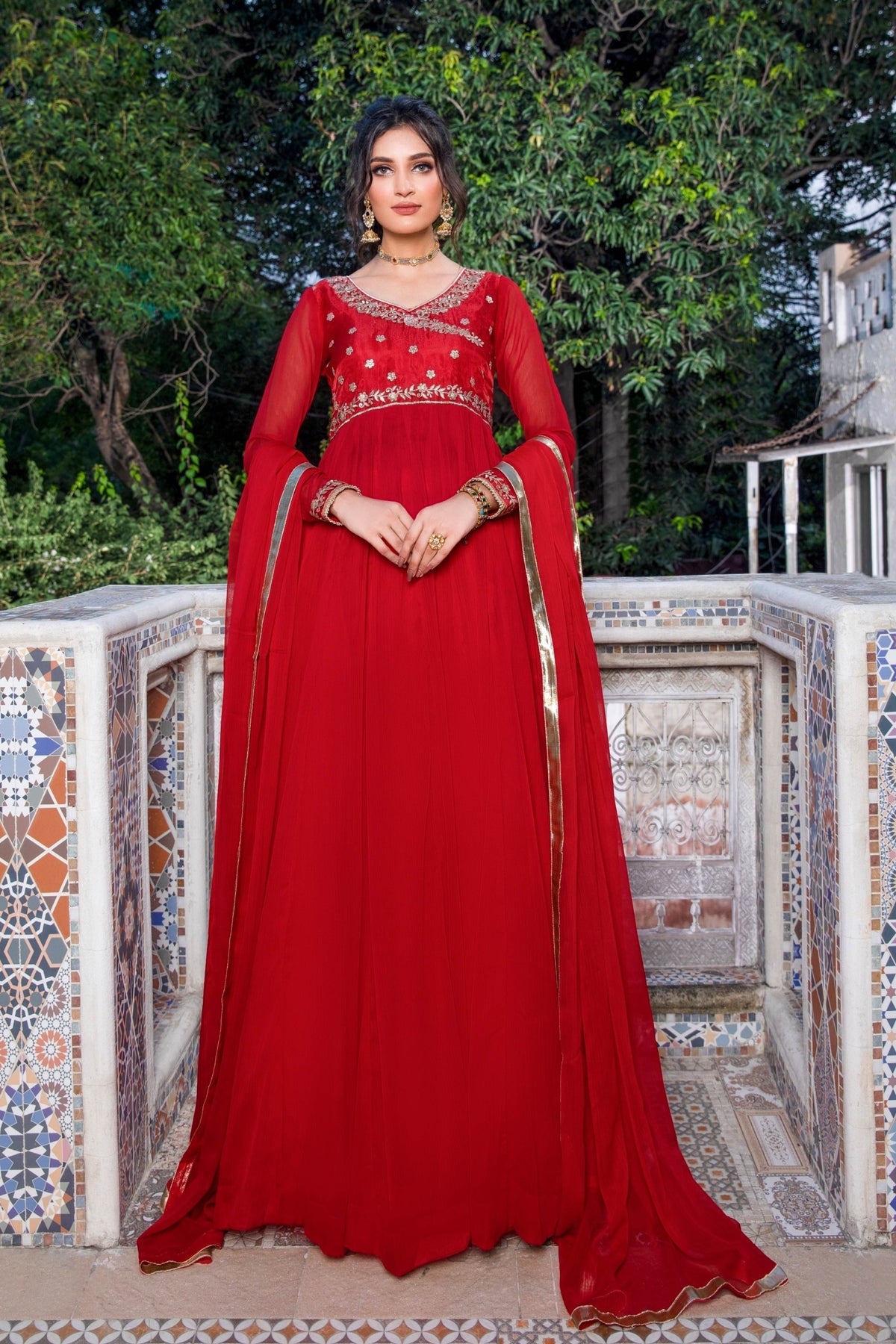 Hania & Umaimaz | Festive Collection | Mehroo -  Hania & Umaima  - Original Designer Dress - House of Maryam