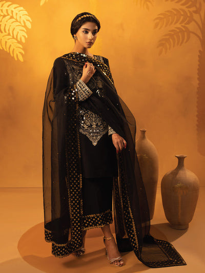 Faiza Faisal | Signature Pret Eid Edit | Elke -  Faiza Faisal Luxury - Original Designer Dress - House of Maryam