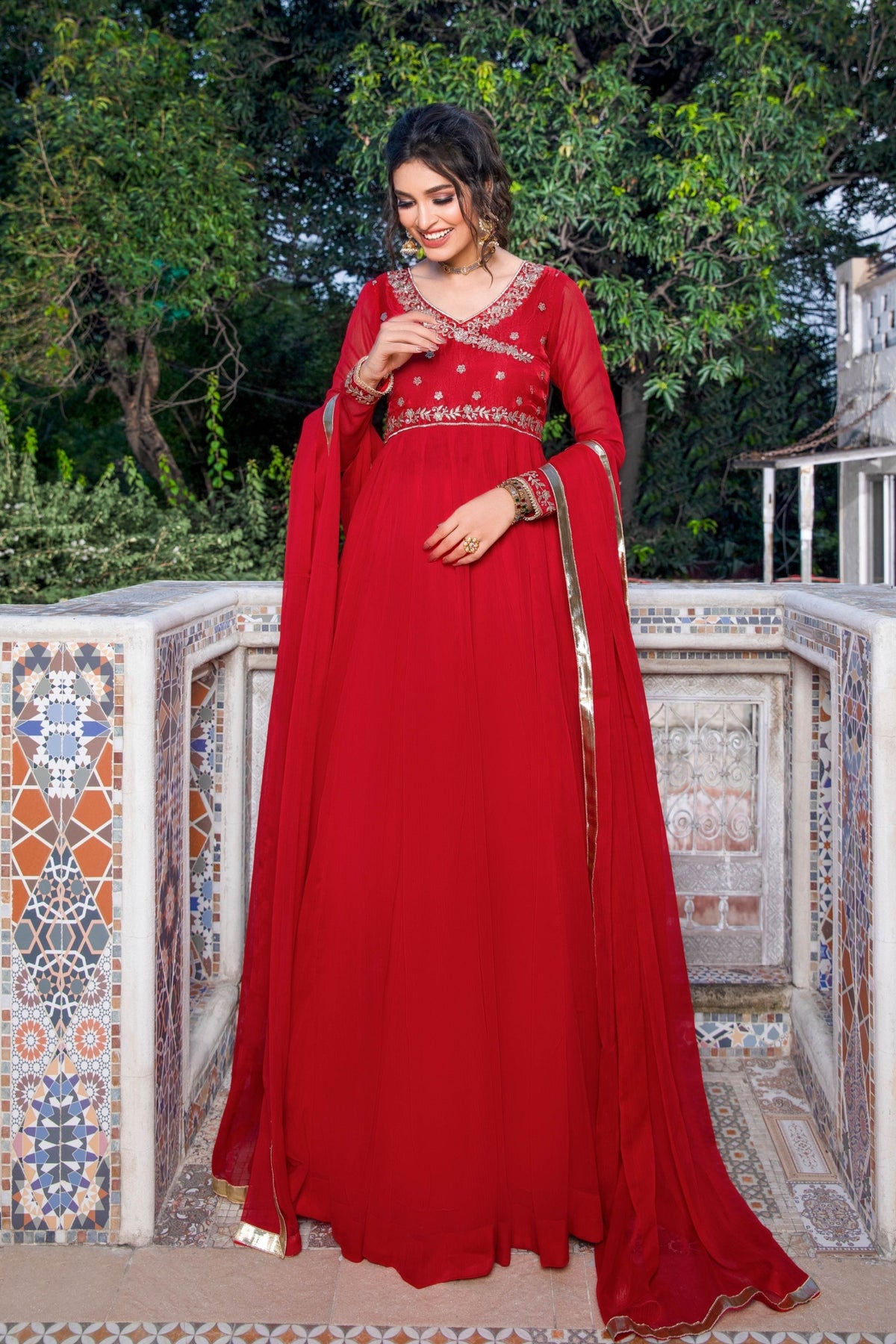 Hania & Umaimaz | Festive Collection | Mehroo -  Hania & Umaima  - Original Designer Dress - House of Maryam