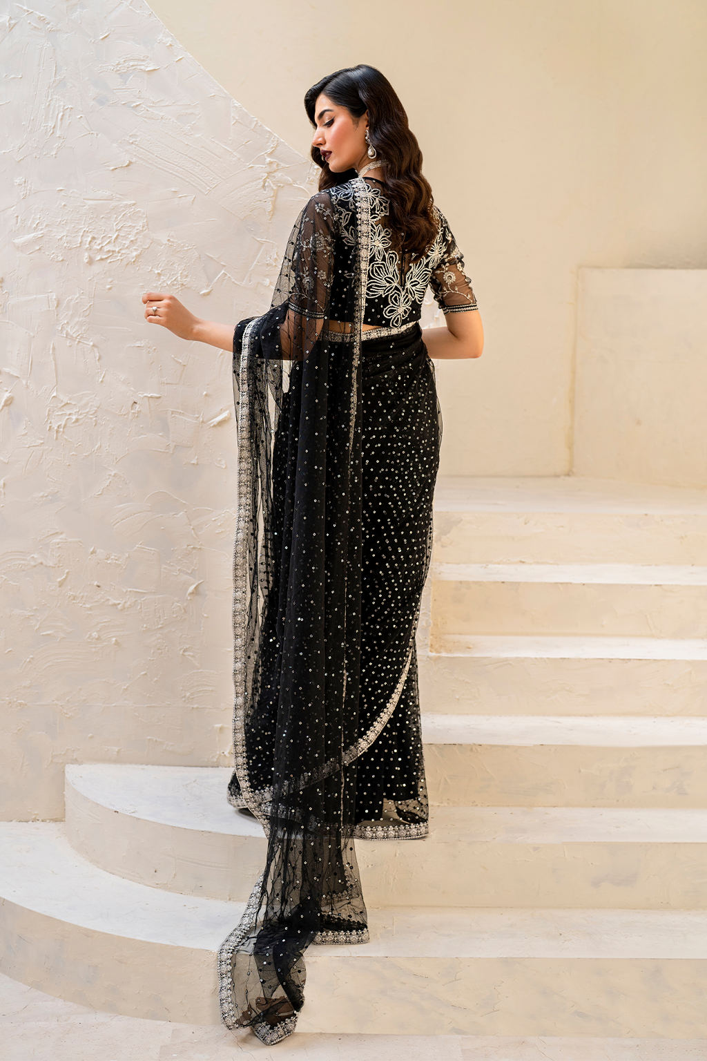 Iznik | Chinnon Chiffon | CC-50 Embroidered Net