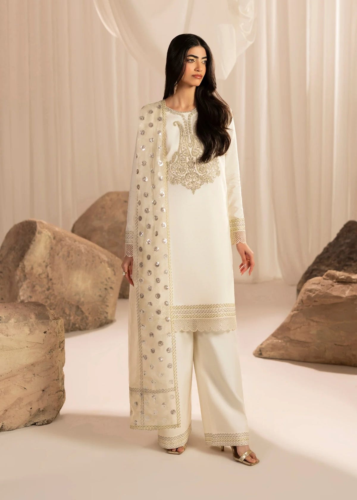 Jamnii | Silk Atelier Pret 26 | VANILLA PATEL