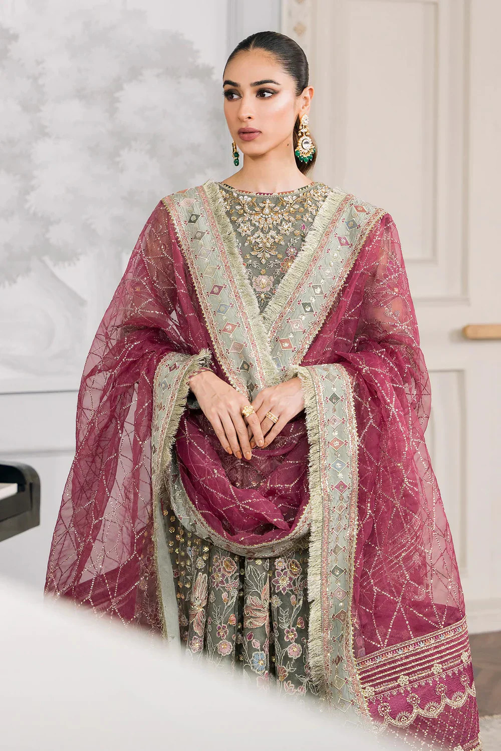 Baroque | Chantelle Embroidered Collection 2024 | CH12-02 -  Baroque Formal - Original Designer Dress - House of Maryam