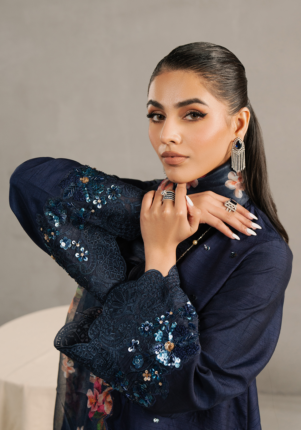 Zarqash | Silk Edit | ZQS 001 AMAYA -  Zarqash Ladies Clothes - Original Designer Dress - House of Maryam