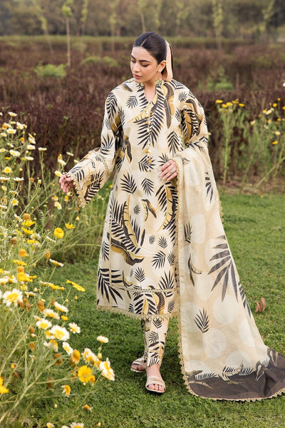 Alizeh | Sheen Lawn Prints 24 | DAFFODIL -  Alizeh Casuals - Original Designer Dress - House of Maryam