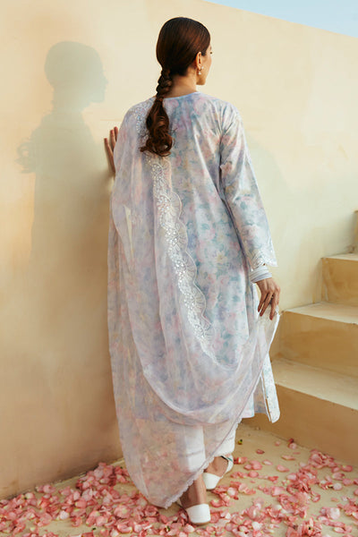 Cross Stitch | Premium Lawn 24 | VIOLA PEARL -  Cross Stitch Formal - Original Designer Dress - House of Maryam