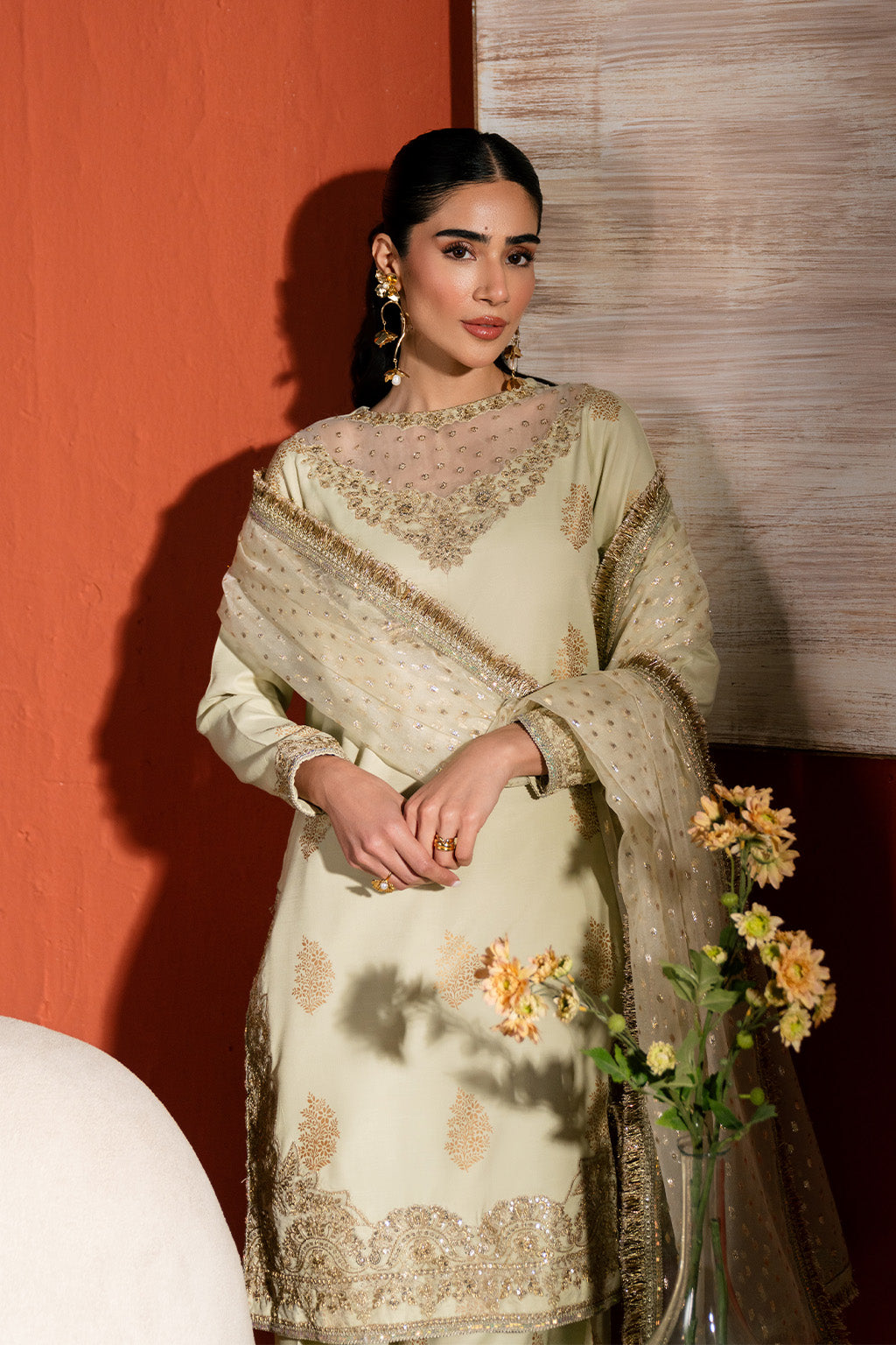 Neeshay | Raw Silk | RTW-RS-04 -  Neeshay Ladies Clothes - Original Designer Dress - House of Maryam