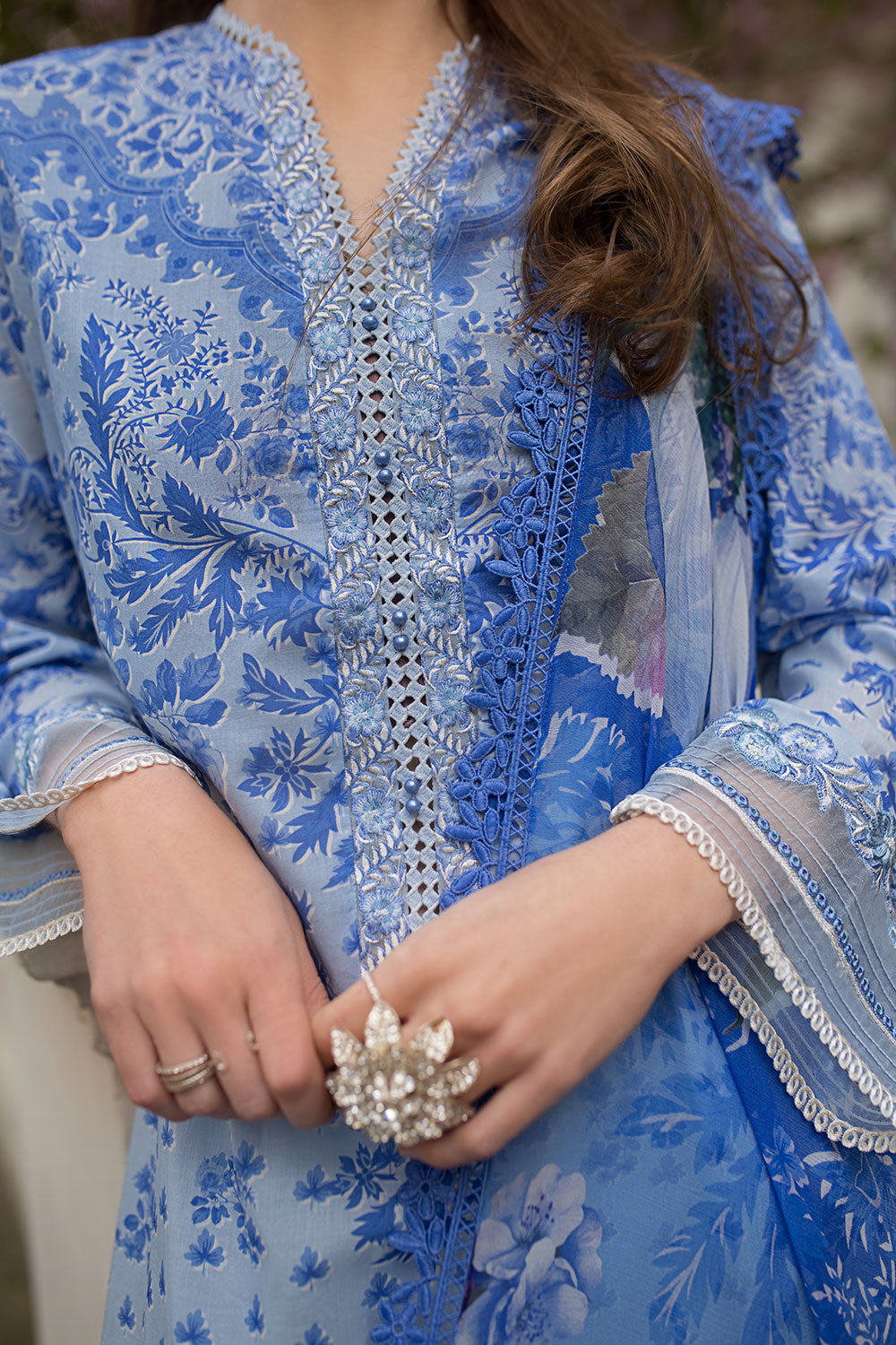 Sobia Nazir | Basics 25 | Design 1B -  Sobia Nazir Ladies Clothes - Original Designer Dress - House of Maryam