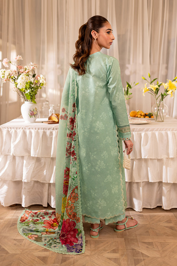 Farasha | Seraya Lawn 24 | SAGE -  Farasha Luxury - Original Designer Dress - House of Maryam