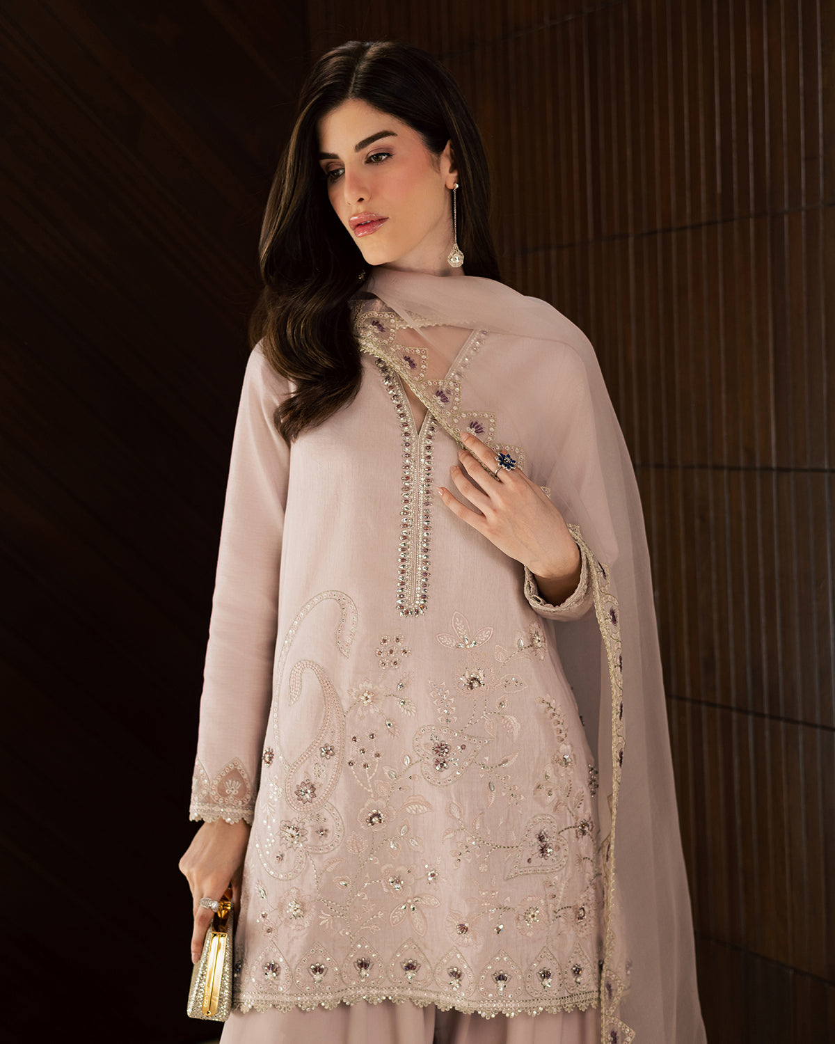 Sadaf Fawad Khan | Eva Luxury Pret 26 | Amethyst-10