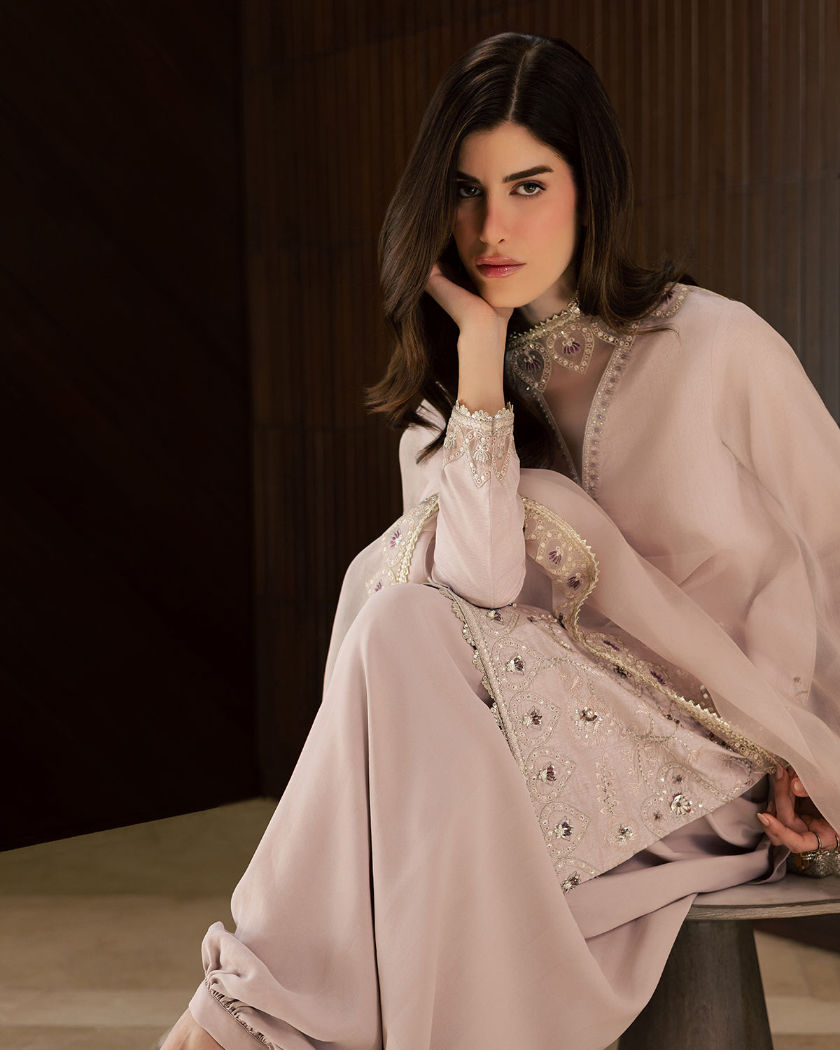 Sadaf Fawad Khan | Eva Luxury Pret 26 | Amethyst-13