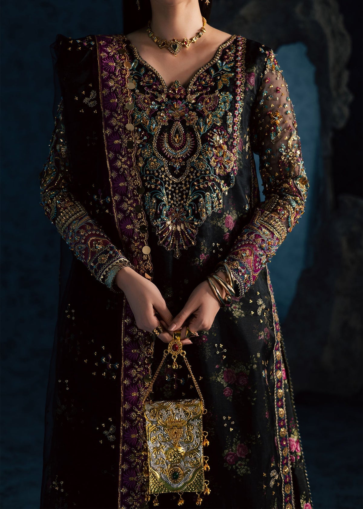 Maria Osama Khan | Lamhay Wedding Festive | MEHTAB-3