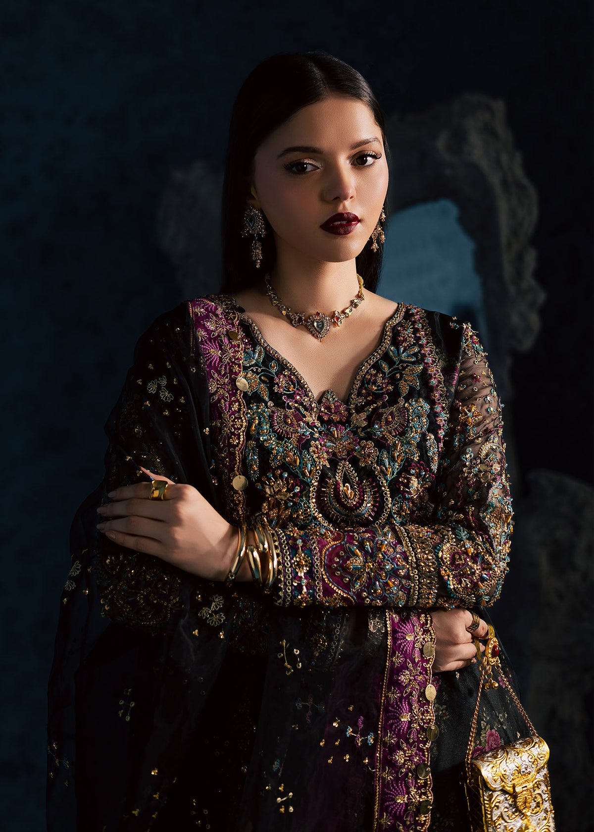 Maria Osama Khan | Lamhay Wedding Festive | MEHTAB, image 4