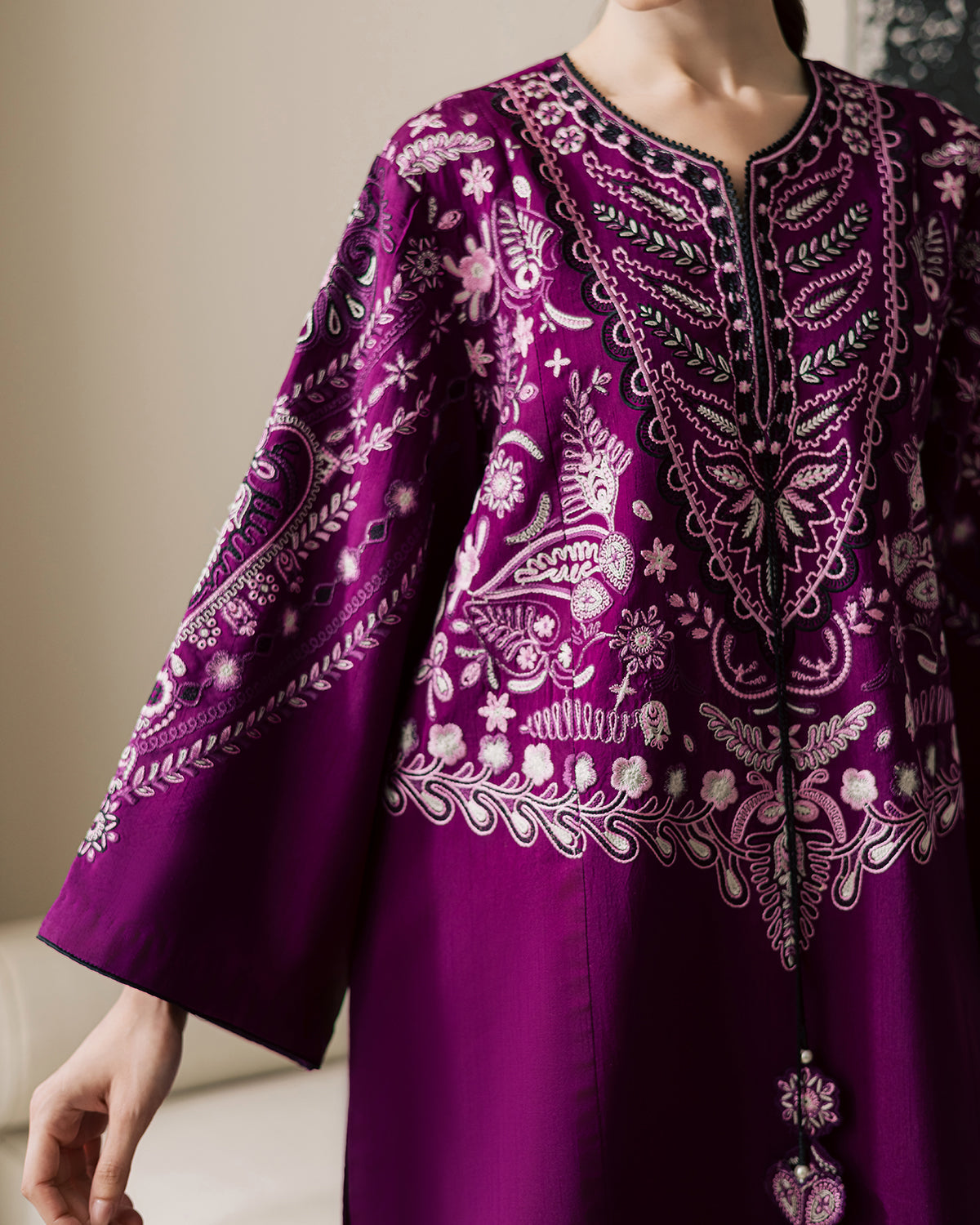 Sadaf Fawad Khan | Eva Luxury Pret 26 | Tyrian-5