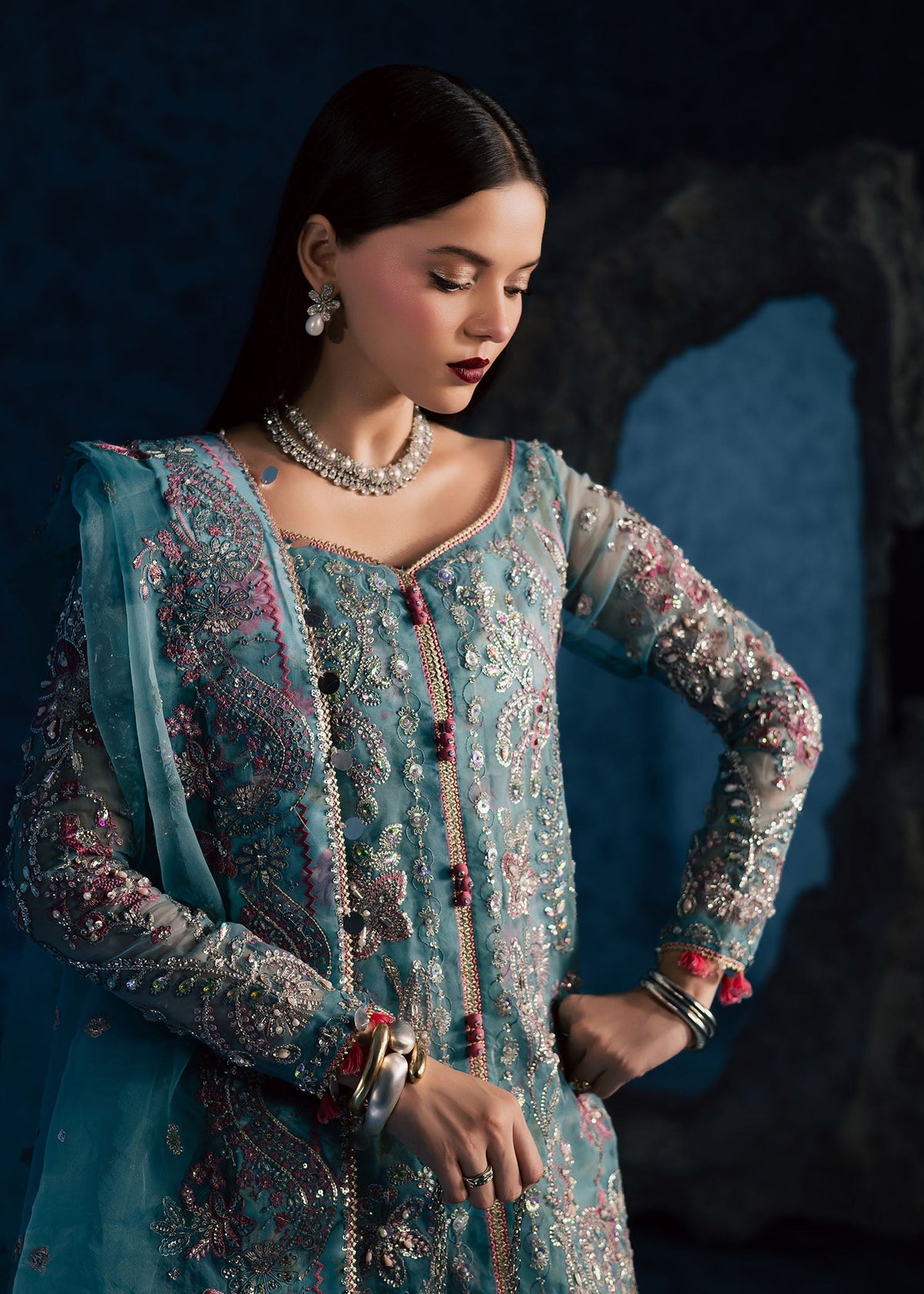 Maria Osama Khan | Lamhay Wedding Festive | NEELUM, image 4