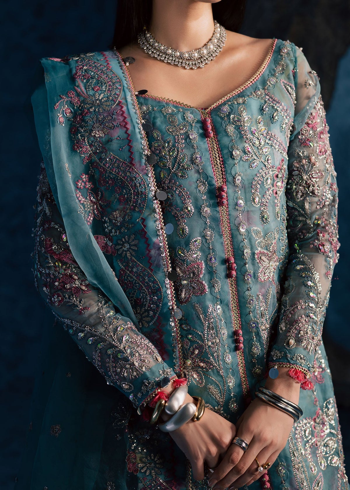 Maria Osama Khan | Lamhay Wedding Festive | NEELUM, image 3