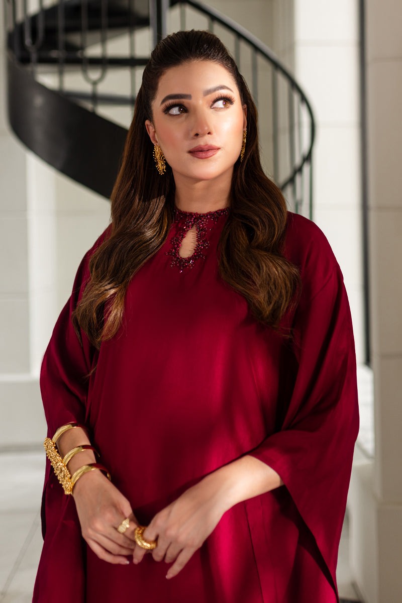 MNR | Chaye Coffee Luxury Pret | Ruby Romance -  MNR Chaye Coffee; Luxury Pret - Original Designer Dress - House of Maryam