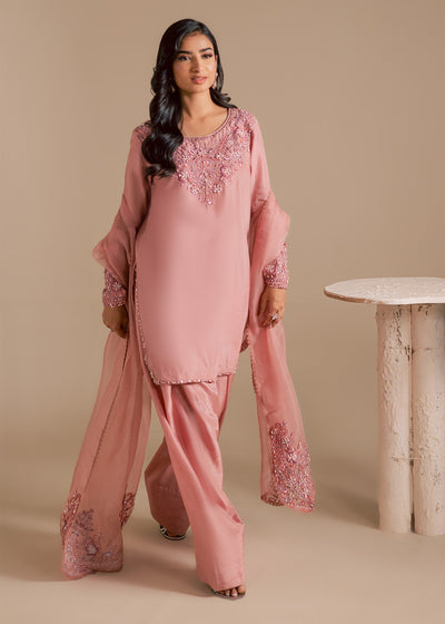 Maria Osama Khan | Noir Bliss Luxury Formals | Blush Dew