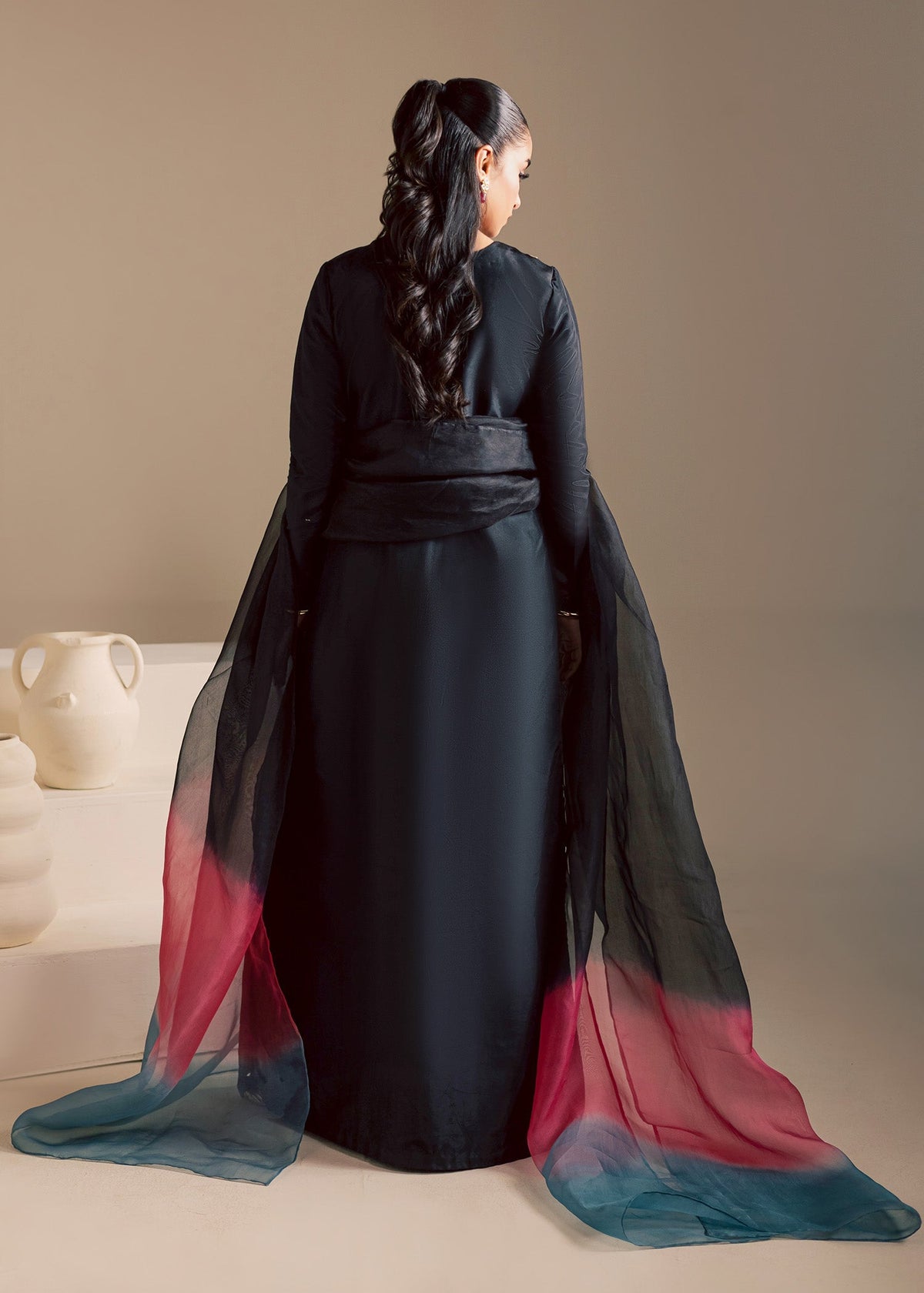 Maria Osama Khan | Noir Bliss Luxury Formals | Midnight Noir, image 2