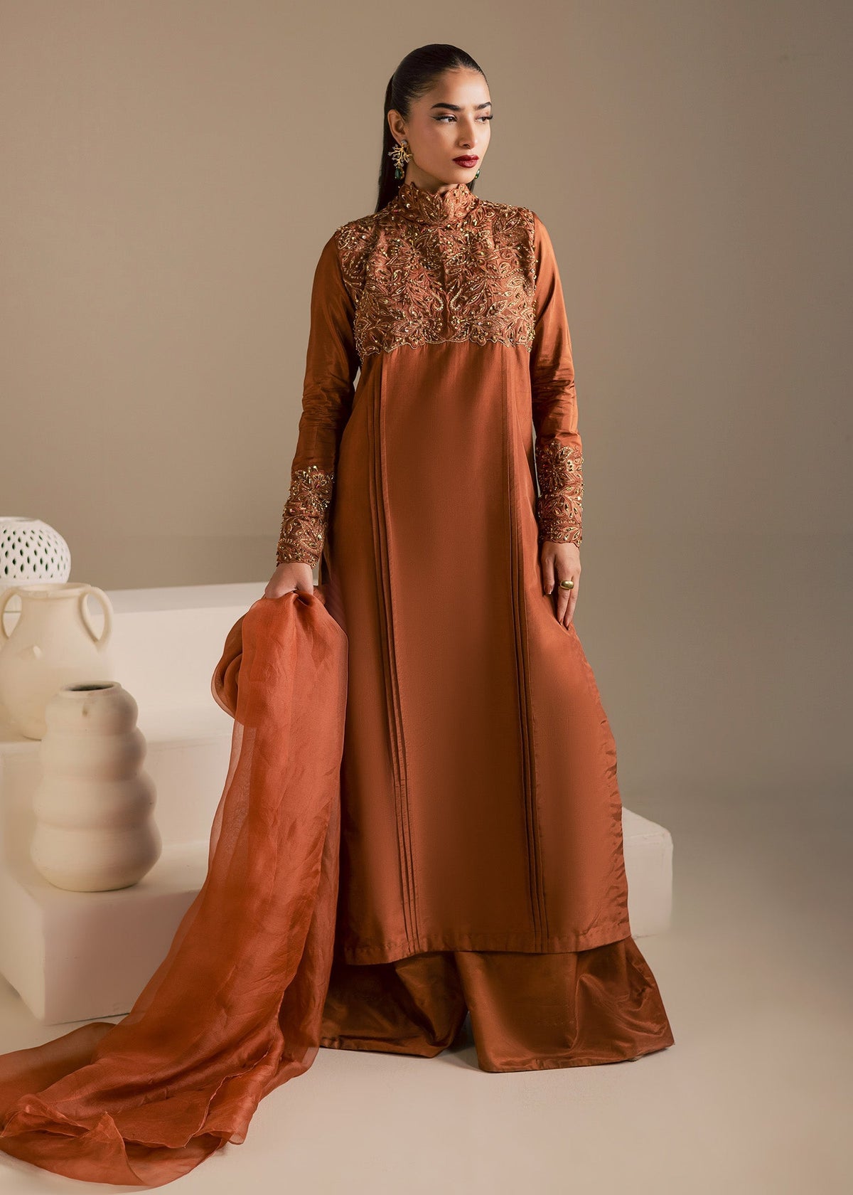 Maria Osama Khan | Noir Bliss Luxury Formals | Coco Dusk-1